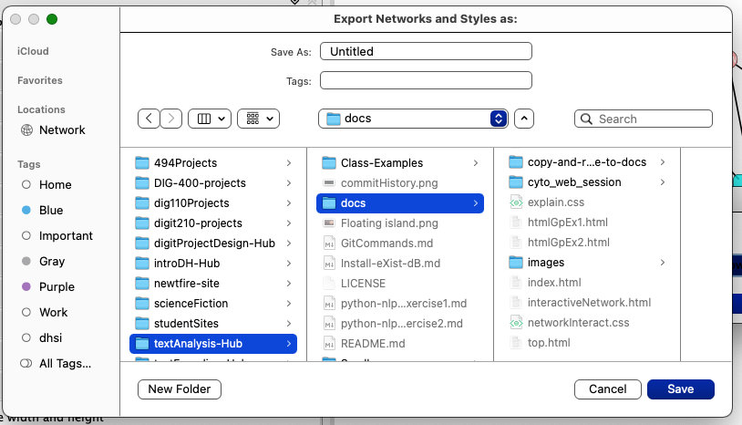 browsing for filepath to a web directory